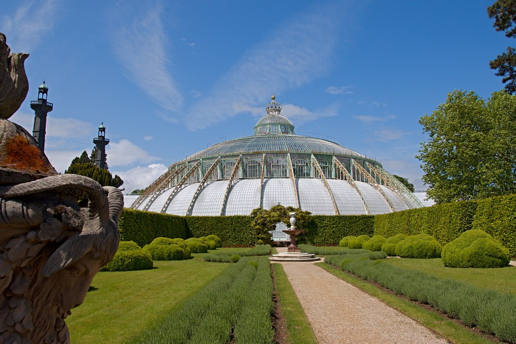 Serres royales de Laeken Koninklijke laken Koninklijk belgie serre kasteel hdr art nouveau tuin bloemen bloem architect Alphonse Balat Koning Leopold II plantencollectie